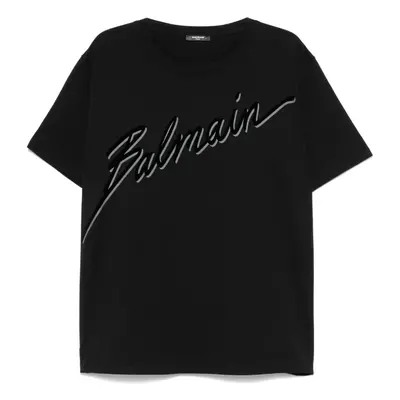 BALMAIN - Cotton Printed T-shirt