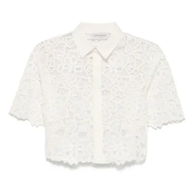 ERMANNO - Embroidered Cotton Shirt