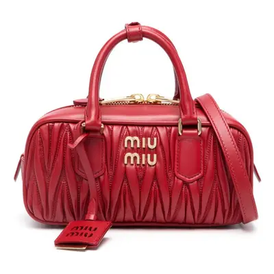 MIU MIU - Arcadie Matelassé Leather Handbag