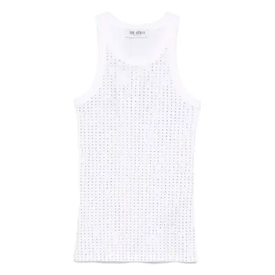 THE ATTICO - Strass Embellished Tank Top