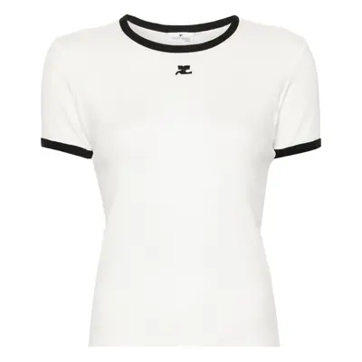 COURRÈGES - Logo Cotton T-shirt