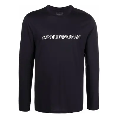 EMPORIO ARMANI - Logo Cotton T-shirt