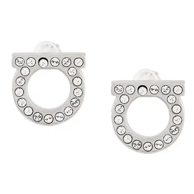 FERRAGAMO - Gancini Crystal (s) Earrings