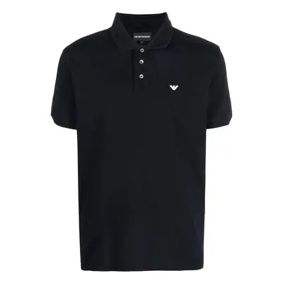 EMPORIO ARMANI - Logo Cotton Polo Shirt