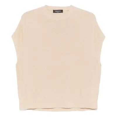 FABIANA FILIPPI - Linen Blend Crewneck Sweater