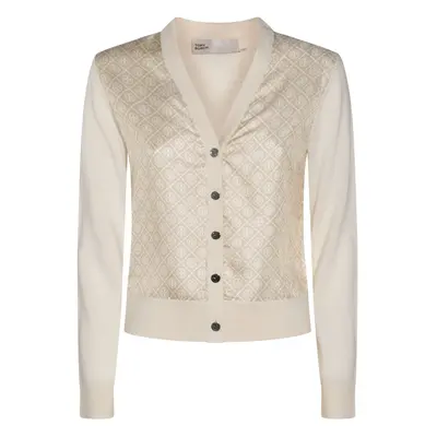 TORY BURCH - Printed Silk Cardigan