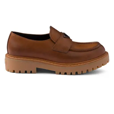 PRADA - Leather Loafers