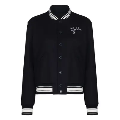 GOLDEN GOOSE - Logo Wool Bomber Jacket