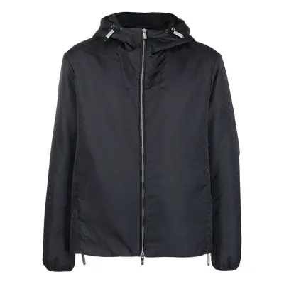 EMPORIO ARMANI - Allover Logo Blouson Jacket