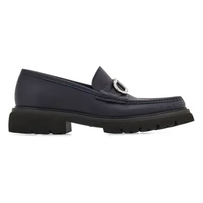 FERRAGAMO - Gancini Leather Loafers