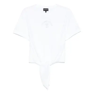 EMPORIO ARMANI - Logo Cotton T-shirt