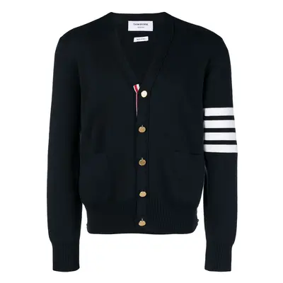 THOM BROWNE - Rwb Cotton Cardigan