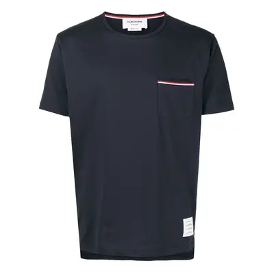 THOM BROWNE - Rwb Cotton T-shirt