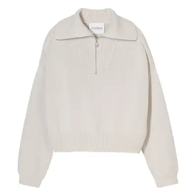 CLOSED - Organic Cotton Half-zip Sweathisrt