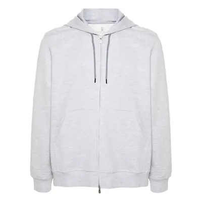 BRUNELLO CUCINELLI - Cotton Blend Zipped Hoodie