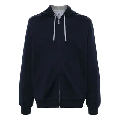 BRUNELLO CUCINELLI - Cotton Blend Zipped Hoodie