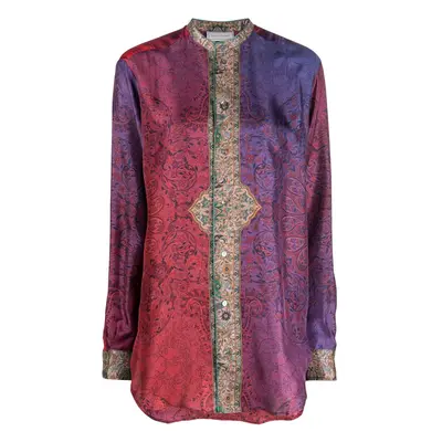 PIERRE-LOUIS MASCIA - Printed Silk Shirt