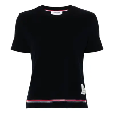 THOM BROWNE - Rwb Cotton T-shirt