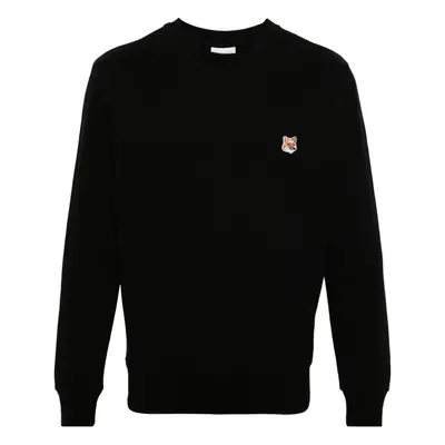 MAISON KITSUNE' - Fox Head Cotton Sweatshirt