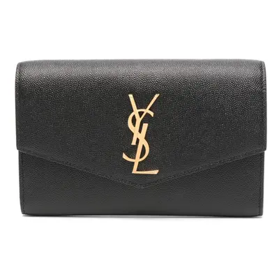 SAINT LAURENT - Uptown Leather Wallet On Chain