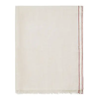 BRUNELLO CUCINELLI - Silked And Linen Fringed Scarf