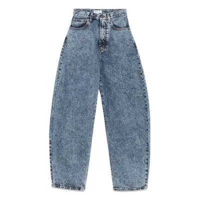 ALAÏA - Round Denim Jeans