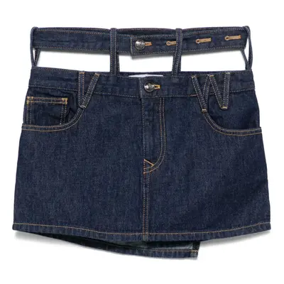 VIVIENNE WESTWOOD - Organic Cotton Denim Skirt