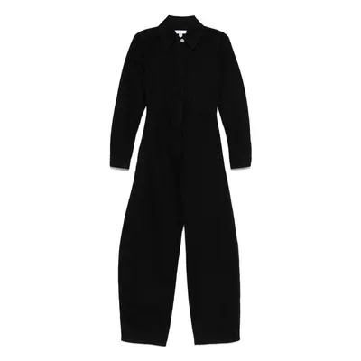 ALAÏA - Round Denim Jumpsuit