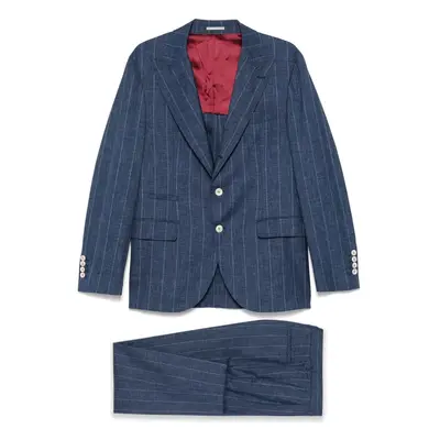 BRUNELLO CUCINELLI - Wool Single-breasted Suit