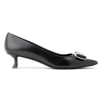 FERRAGAMO - Vara Leather Pumps