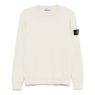 STONE ISLAND - Logo Cotton Sweatshirt