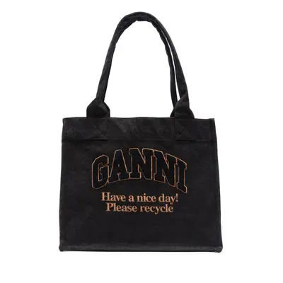 GANNI - Large Denim Tote Bag