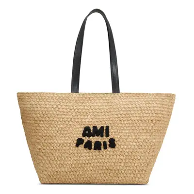 AMI PARIS - Rafia Shopping Bag