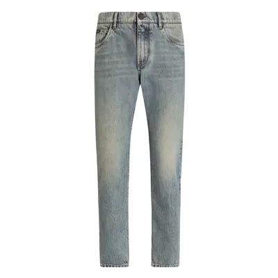 DOLCE & GABBANA - Straight Jeans With A Lightened Effect