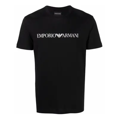 EMPORIO ARMANI - Logo Cotton T-shirt