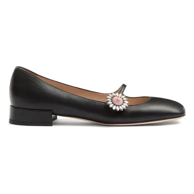 VALENTINO GARAVANI - Preshoes Leateher Mary-jane Ballets