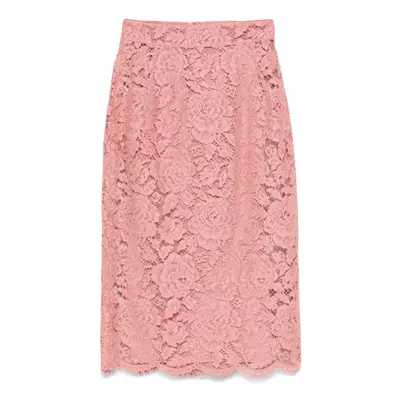 DOLCE & GABBANA - Lace Midi Skirt