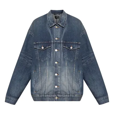 BALENCIAGA - Tape Type Oversized Denim Jacket