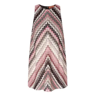 MISSONI - Zig Zag Print Mini Dress