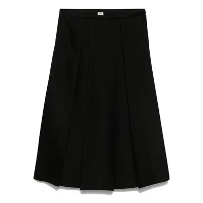 TOTEME - Wool And Silk Midi Skirt