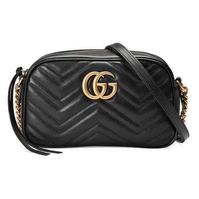 GUCCI - Gg Marmont Small Leather Shoulder Bag