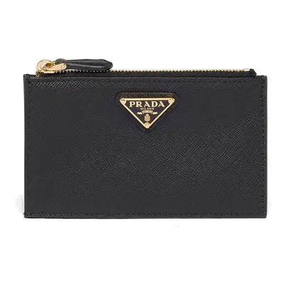 PRADA - Saffiano Leather Zipped Card Case