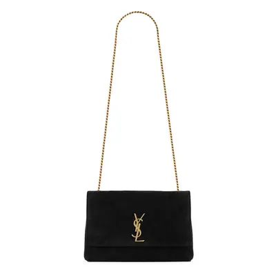 SAINT LAURENT - Kate Suede Leather Medium Shoulder Bag