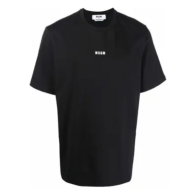 MSGM - Cotton T-shirt With Logo