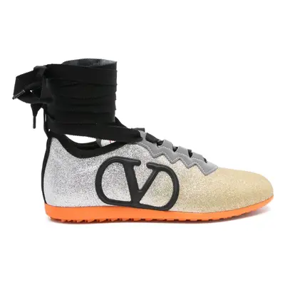 VALENTINO GARAVANI - Chromathon Leather Sneakers