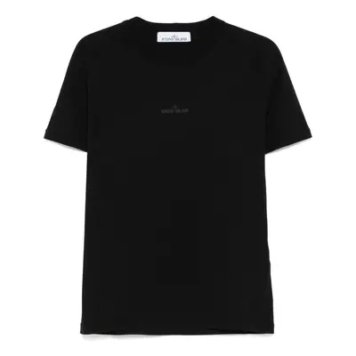 STONE ISLAND - Logo Cotton T-shirt