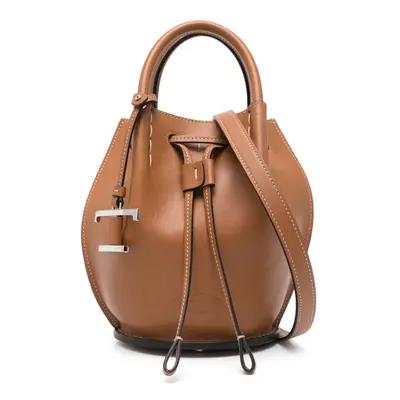 TOD'S - Mini Leather Bucket Bag