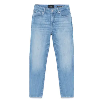 7 FOR ALL MANKIND - Calie Straighnt Cropped Jeans