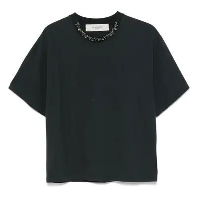 GOLDEN GOOSE - Crystal Embellished Cotton T-shirt