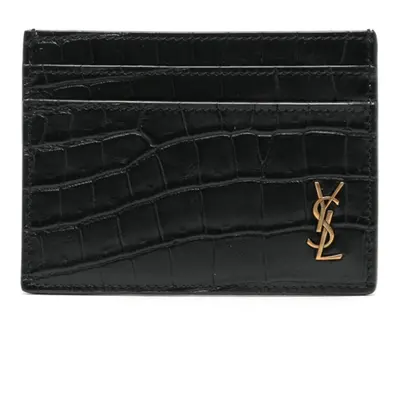 SAINT LAURENT - Leather Card Holder